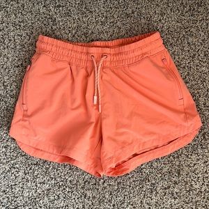 Athleta girl All-Play shorts coral XL/14